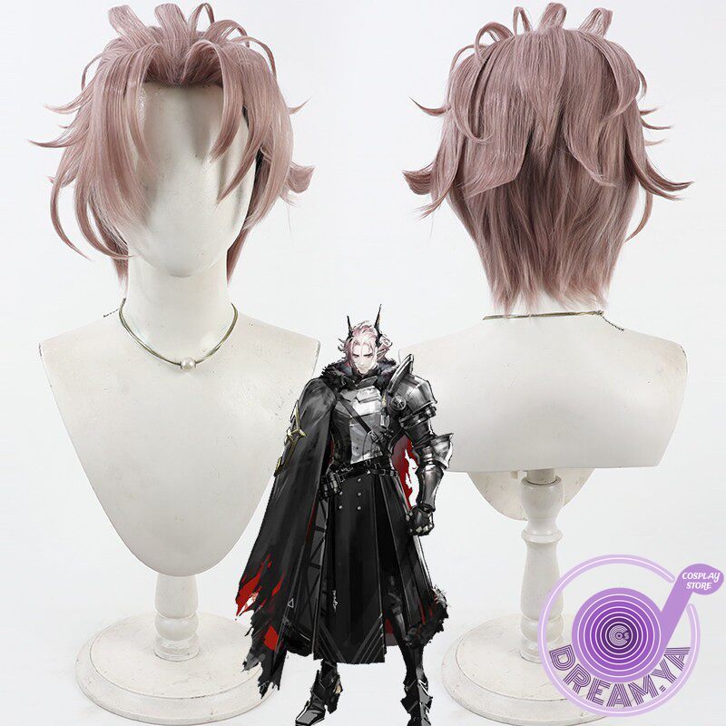 Anime Cosplay Pink - Theresis Cosplay Wig Arknights Pink Short