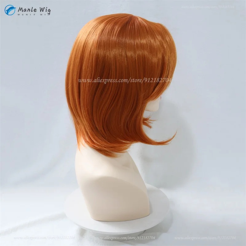 Anime Cosplay Orange Hair - 3,v;5'h\8/Ryugu Rena Ryuugu Cosplay Wig Short