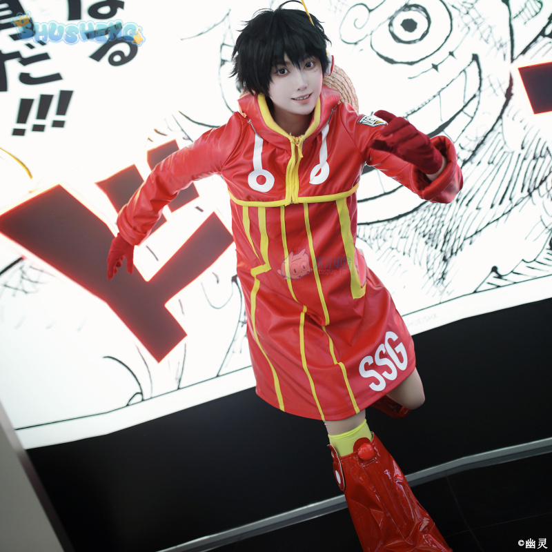 Anime Cosplay Outfit - Monkey D Luffy Egghead Cospaly Costume