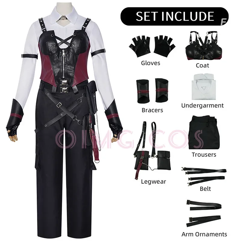 Anime Cosplay Outfit - Love and deepspace Deep Space Hunter