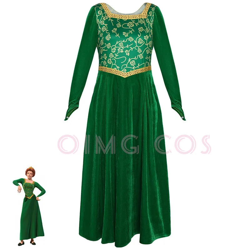 Anime Cosplay Party - Princess Fiona Cosplay Costume Adult Carnival