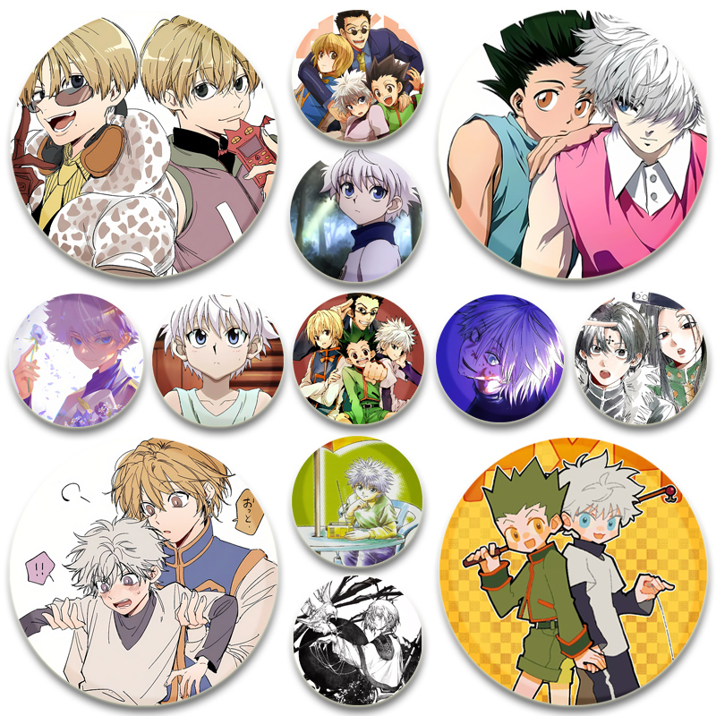 Hunter X Hunter Anime Brooch R - Cosplay Anime Killua Zoldyck 评论和价格