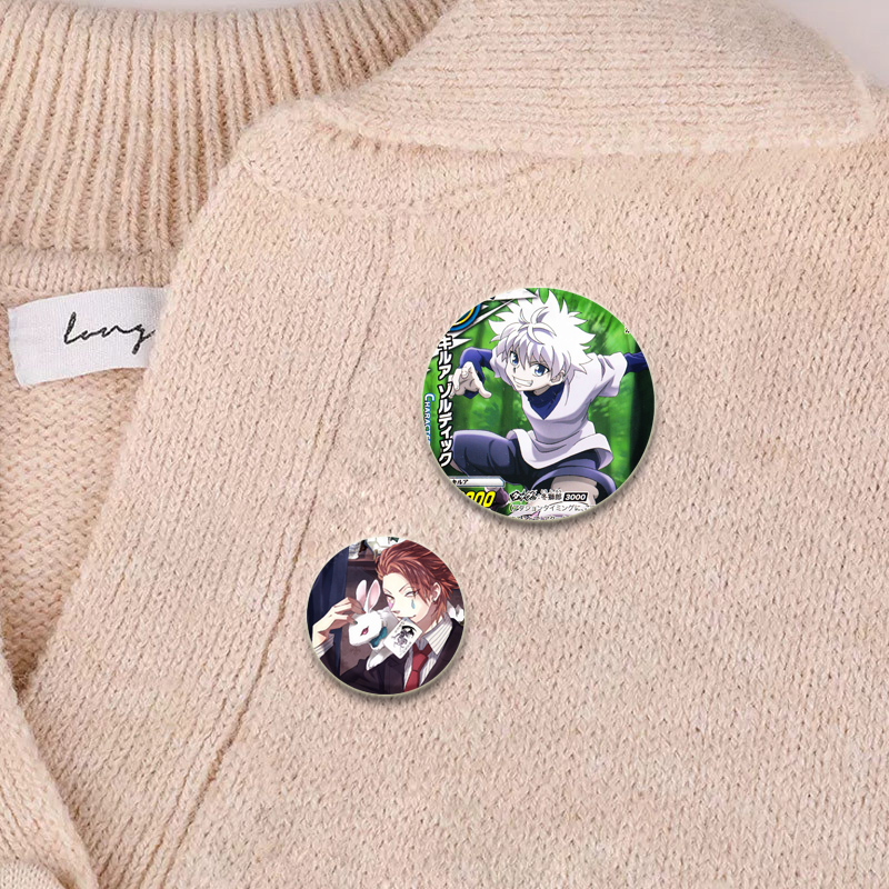 Hunter X Hunter Anime Brooch R - Cosplay Anime Killua Zoldyck 评论和价格