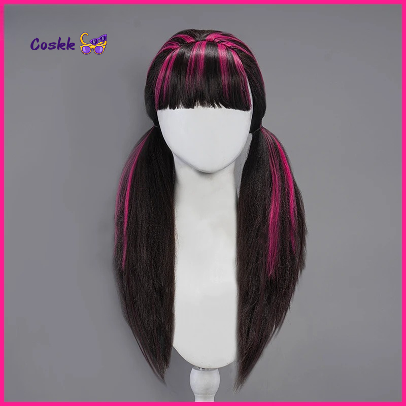 Draculauraa Cosplay Wig  Long  - Anime Cosplay Pink 评论和价格