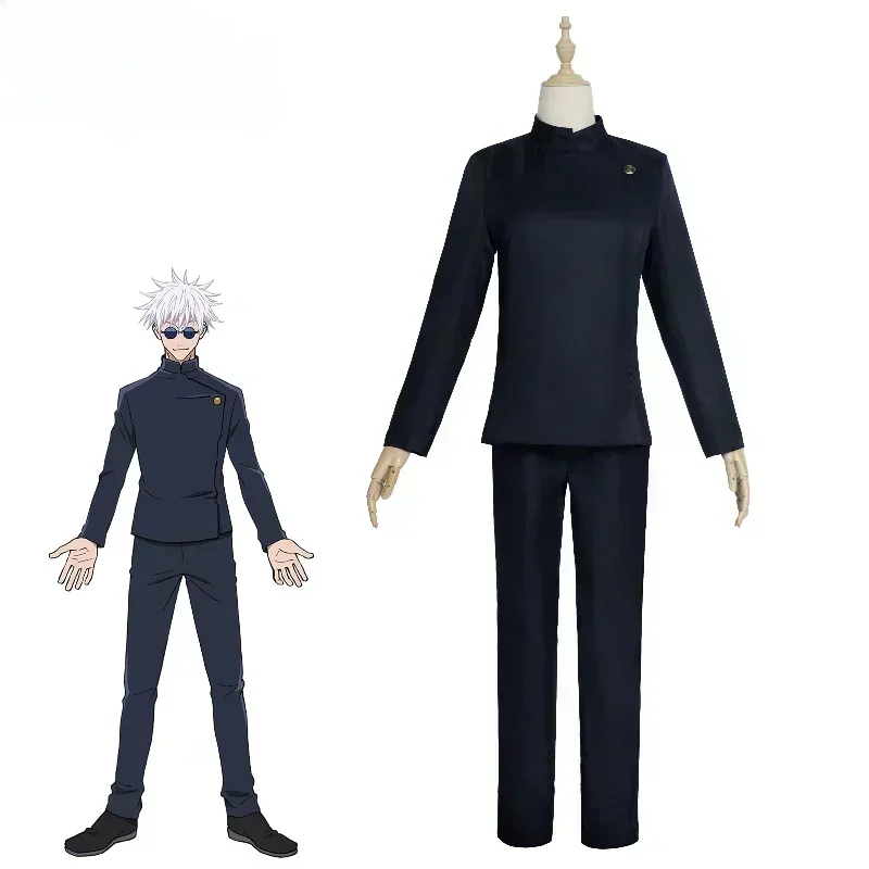 Anime Gojo Satoru Cosplay Unif - Anime Cosplay Jujutsu Kaisen 评论和价格