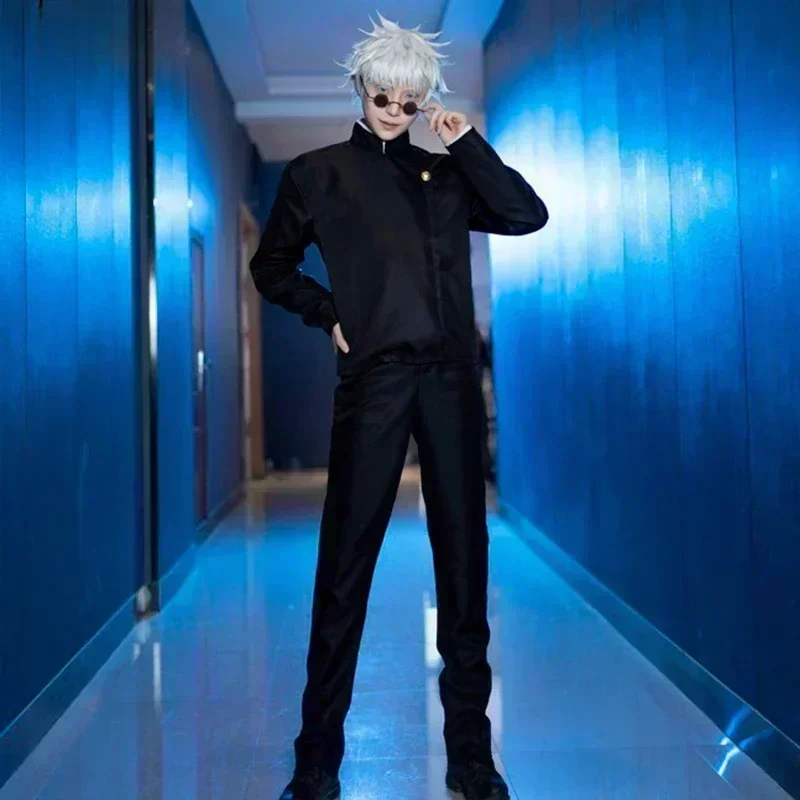 Anime Gojo Satoru Cosplay Unif - Anime Cosplay Jujutsu Kaisen 评论和价格