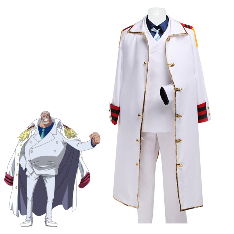 Monkey D Garp Cosplay Costume  - Anime Cosplay Outfits Male 评论和价格