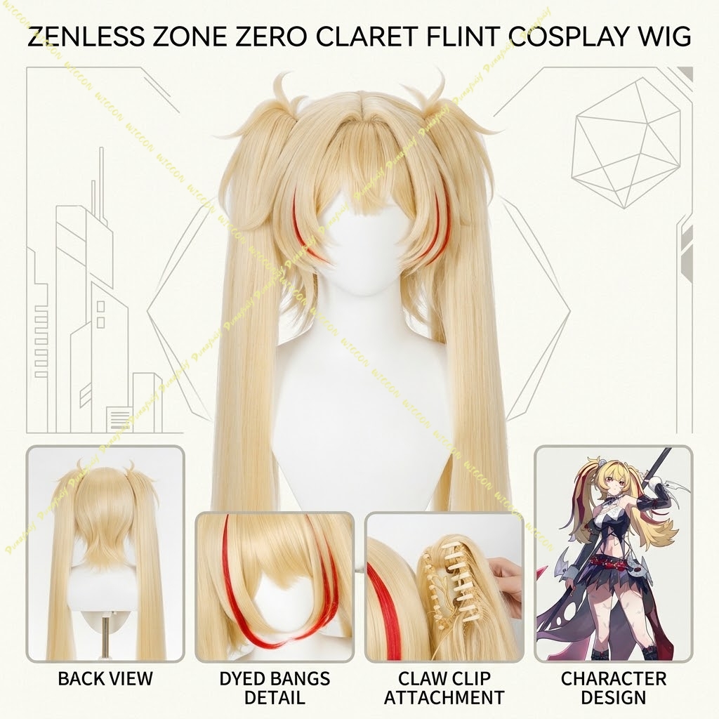 GCharacter Claret Flint Custom - Anime Cosplay Photo 评论和价格