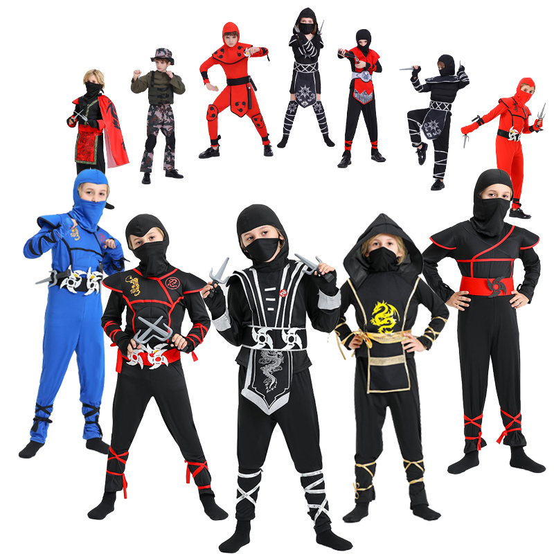 Ninja Costume for Boys with Ac - Anime Cosplay Outfit Ideas 评论和价格