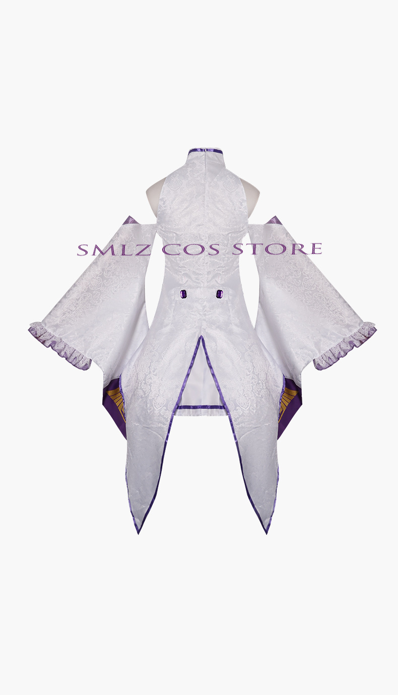 Emilia Cosplay Anime Re Zero K - Anime Cosplay Outfit 评论和价格