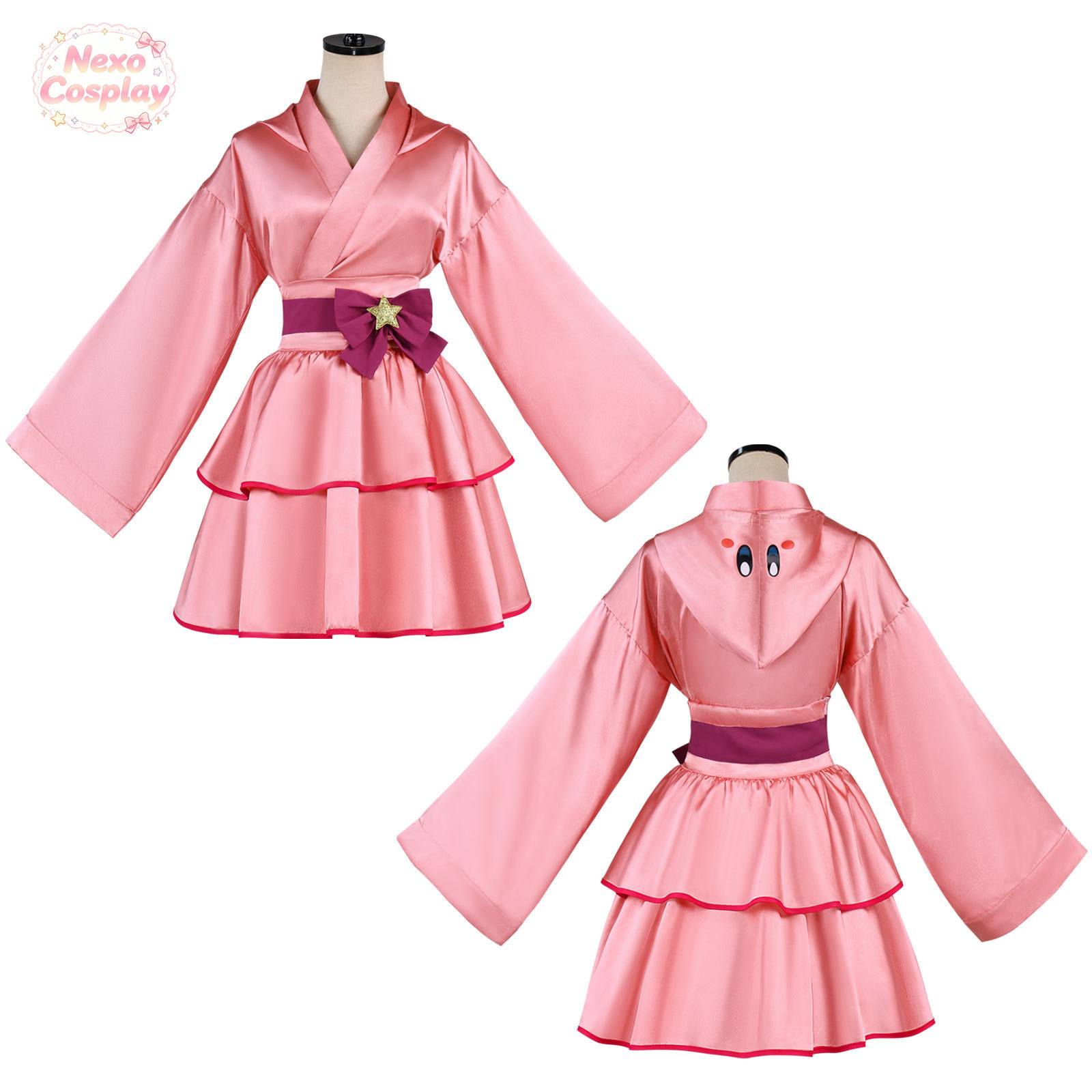 Pink ball Cosplay Costume Pink - Anime Cosplay Pink 评论和价格
