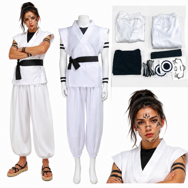 Ryomen Sukuna Cosplay Costume  - Anime Cosplay Jujutsu Kaisen 评论和价格