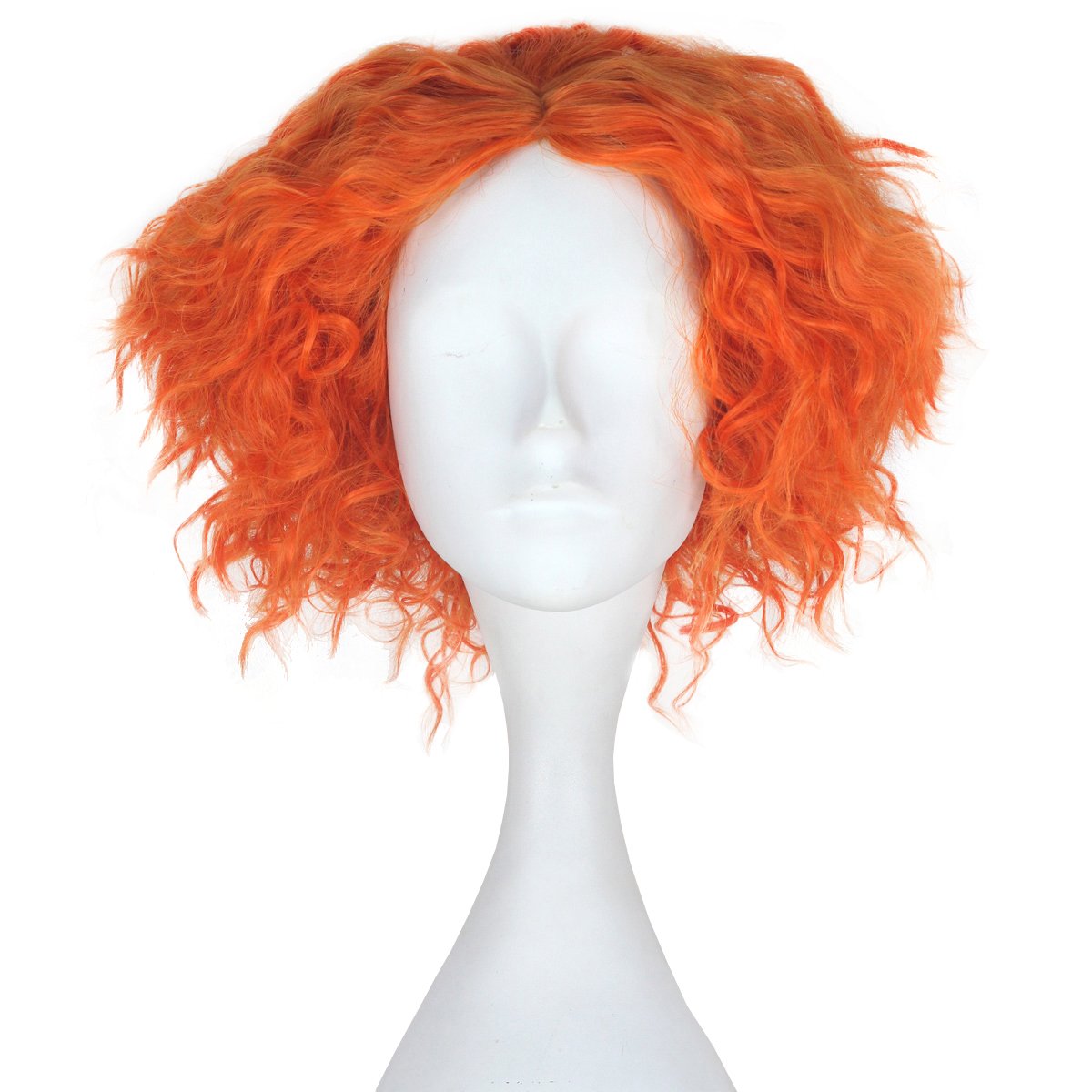 Alice In Wonderland 2 Mad Hatt - Anime Cosplay Orange Hair 评论和价格