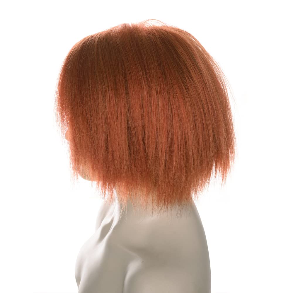 Short Orange Brown Yaki Wig An - Anime Cosplay Orange Hair 评论和价格