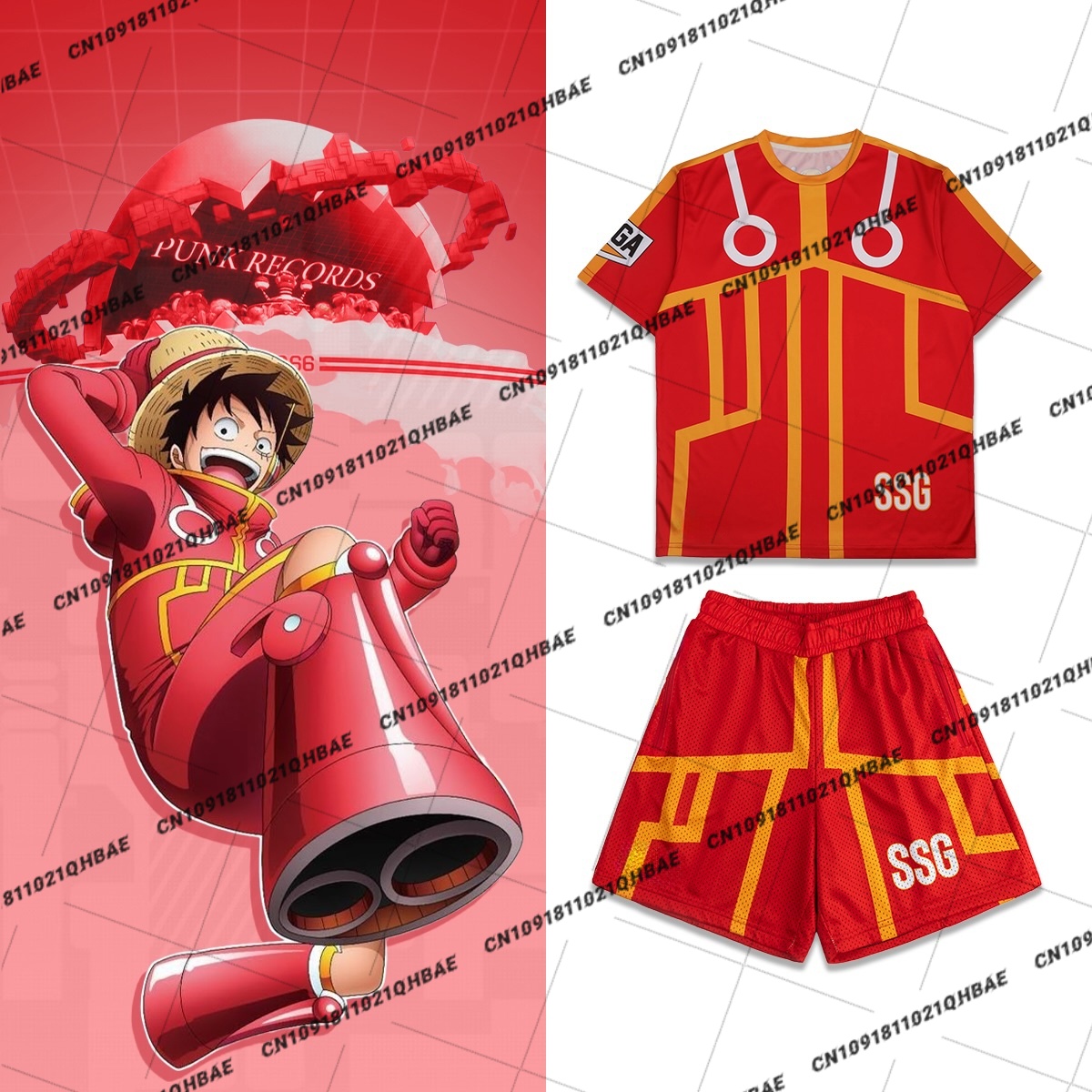 New Egghead Island Monkey D. L - Anime Cosplay Outfit 评论和价格