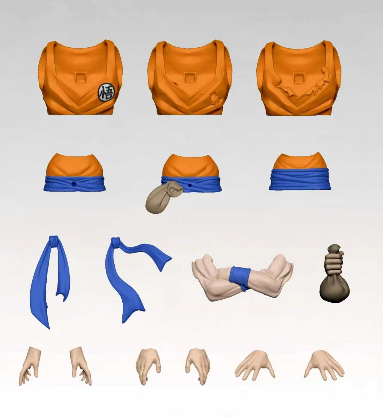 New DBZ Clothes Belt Crossed A - Dragon Ball Saiyan Armor 评论和价格