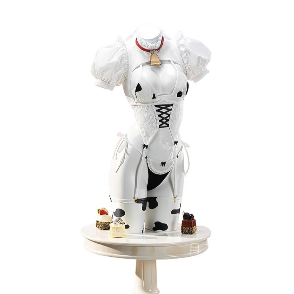 Azur Lane Cow Maid Cosplay Cos - Anime Cosplay Maid 评论和价格