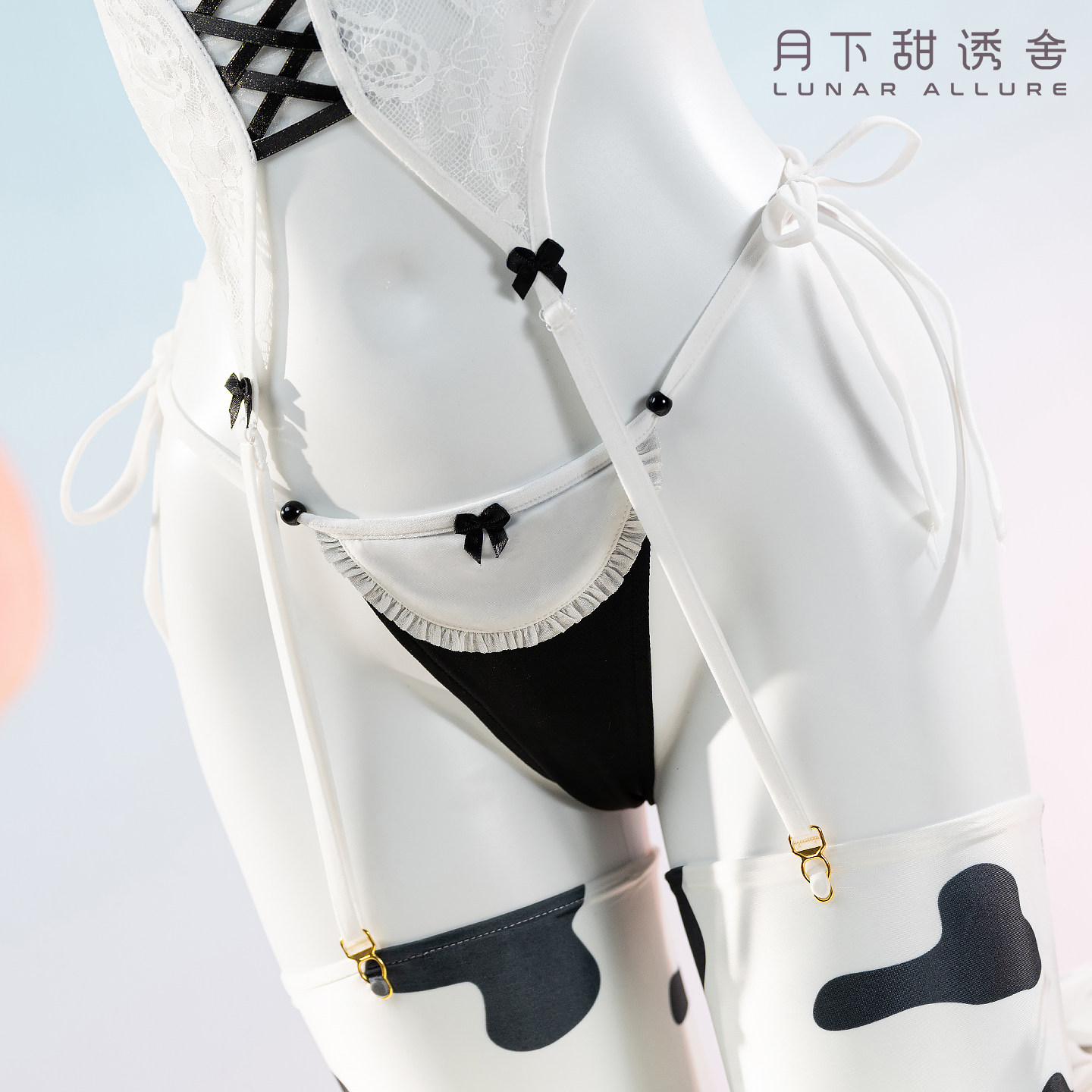 Azur Lane Cow Maid Cosplay Cos - Anime Cosplay Maid 评论和价格