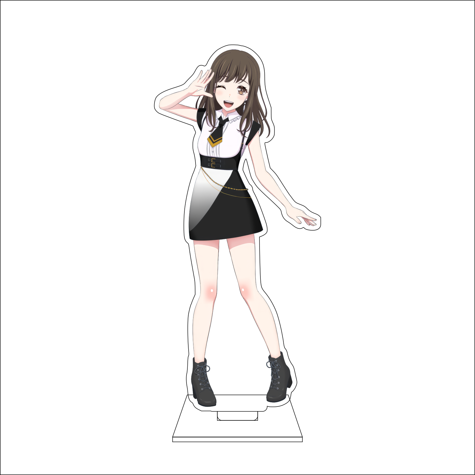 16CM Anime BanG Dream! Cosplay - Cosplay Anime Female Characters 评论和价格