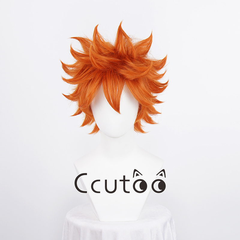 New Anime Hinata Shoyo Cosplay - Anime Cosplay Orange Hair 评论和价格