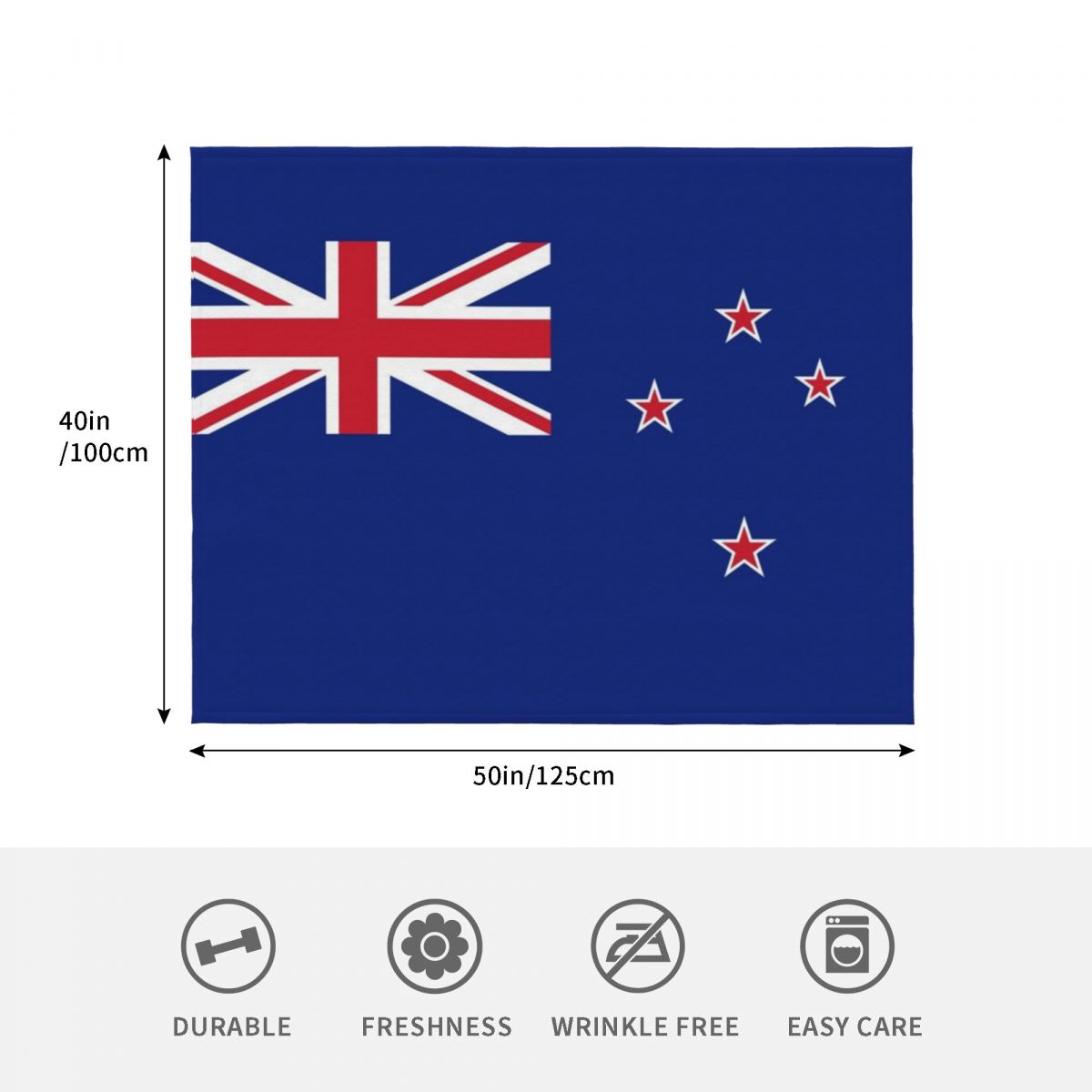 New Zealand Flag Duvet - Kiwi  - Anime Cosplay New Zealand 评论和价格