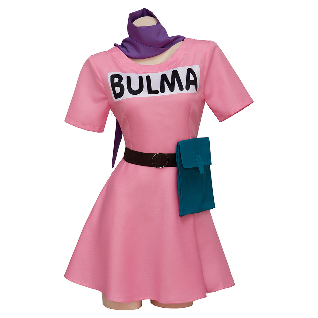 Anime Bulma Cosplay Costume Pi - Dragon Ball Saiyan Armor 评论和价格