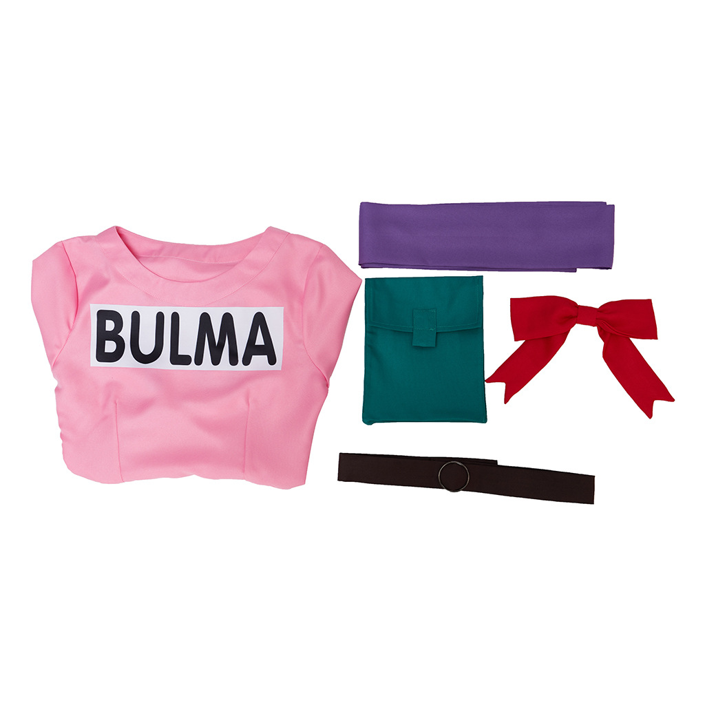 Anime Bulma Cosplay Costume Pi - Dragon Ball Saiyan Armor 评论和价格