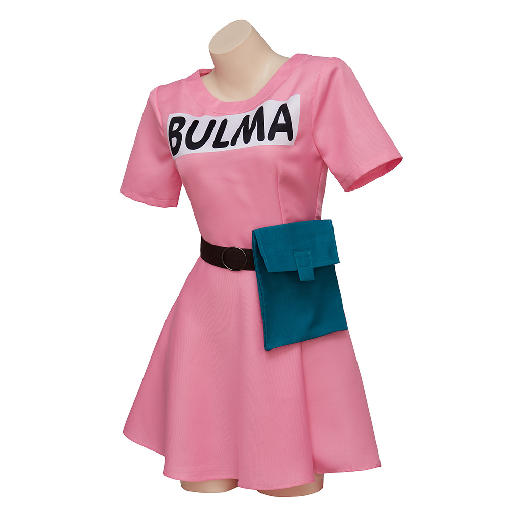 Anime Bulma Cosplay Costume Pi - Dragon Ball Saiyan Armor 评论和价格