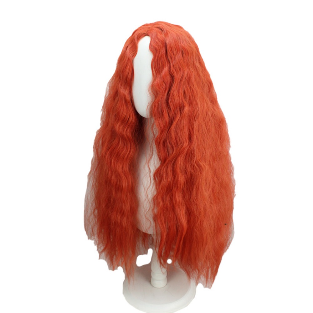 Malenia Cosplay Wig Orange Red - Anime Cosplay Orange Hair 评论和价格